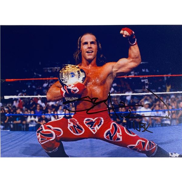 Autograph Signed Shawn Michaels Photo
