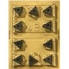 Image 2 : Lot of (59) Kennametal #T 221N K45 Carbide Insert