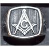 Image 1 : NEW MENS FREEMASON RING SIZE 11