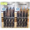 Image 1 : 8PC FARBERWARE CHOPHOUSE STEAK KNIFE SET