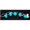 Image 1 : LOT OF 5 TURQUOISE RINGS