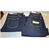 Image 1 : 2 PAIRS LADIES BOOTCUT J BLUE LOS ANGELES JEAN S/5
