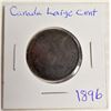 Image 1 : CANADA LARGE 1 CENT COIN - 1896