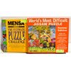 Image 1 : NEW MENSA PUZZLE BOOK WORLDS MOST DIFFICULT