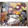 Image 1 : LARGE BAG OF YARN AND KNITTING NEEDLES ALL TOGETHR