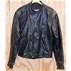 Image 1 : THICK LEATHER MOTORCYCLE JACKET (MEN'S LARGE)