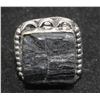 Image 1 : #127-NATURAL BLACK TOURMALINE (RAW) RING SIZE 7.25