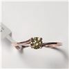 Image 1 : BZ802-4 10K  DIAMOND (0.25CT,I1,YELLOW) RING