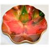 Image 1 : SEETUSEE LEATHER BACKED ART GLASS BOWL