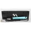 Image 1 : TURQUOISE STRAIGHT AHEAD 1" PRO STYLING WAND