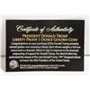 Image 4 : DONALD TRUMP 45TH PRESIDENT TRIBUTE COIN