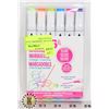 Image 1 : NEW 6PC MARKERS. FLUORESCENT COLLECTION