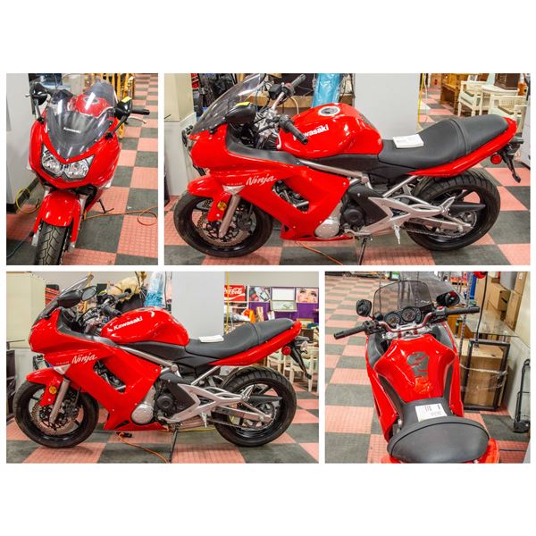 FEATURED 2007 KAWASAKI NINJA 650R RACING BIKE