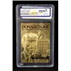 Image 1 : WCG GRADED 10 23 KARAT CARD DONALD TRUMP