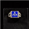 Image 1 : MENS MASONIC RING SIZE 11