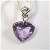 Image 1 : JS212-40 14K AMETHYST PENDANT