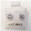 Image 2 : JS212-36 10K MOISSANITE EARRINGS