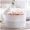 Image 2 : NEW GOODPICK COTTON ROPE LAUNDRY BASKET OR