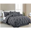 Image 1 : NEW CASA PLATINO QUEEN SIZE 7 PIECE COMFORTER SET