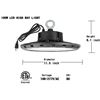 Image 2 : NEW INTERTEK LED HIGH BAY LIGHT, 100W - 5000K