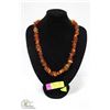 Image 1 : 26" RAW ROUGH GENUINE AMBER NECKLACE