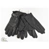 Image 1 : 2 PAIRS OF NEW GENUINE LEATHER GLOVES SIZE SMALL