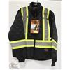 Image 1 : PIONEER HI-VIZ QUILTED FREEZER JACKET SIZE M WITH