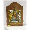 Image 1 : WOODEN DISPLAY "THE ROYAL ARMS"