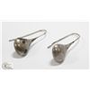 Image 1 : 925 SILVER TEAR DROP EARRINGS