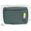 Image 1 : NEW TABLET CARRYING CASE, GREEN OUTER, GREY INNER