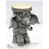 Image 1 : ELEPHANT PLANTER APPROXIMATELY 10" TALL