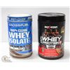 Image 1 : 2 NEW WHEY PROTEIN - SEALED