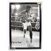 Image 1 : 38" X 26" MUHAMMED ALI FRAME