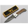 Image 1 : NEW BROWNING HEAVY DUTY FOLDING POCKET KNIFE