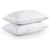 Image 1 : NEW SET OF 2 KING SIZE DUCK DOWN & FEATHER PILLOW