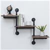 Image 1 : NEW REPACKAGED INDUSTRIAL STYLE BOOKSHELF WITH