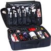 Image 1 : NEW BLACK HARD SHELL MULTI-PURPOSE TRAVEL CASE