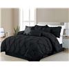 Image 3 : NEW CASA PLATINO KING SIZE 7 PIECE COMFORTER SET