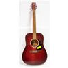 Image 1 : ART + LUTHERIE MODEL SPRUGE BURGUNDY ACOUSTIC