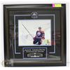 Image 1 : NAIL YAKUPOV OILERS SIGNED 19" X 19" FRAME