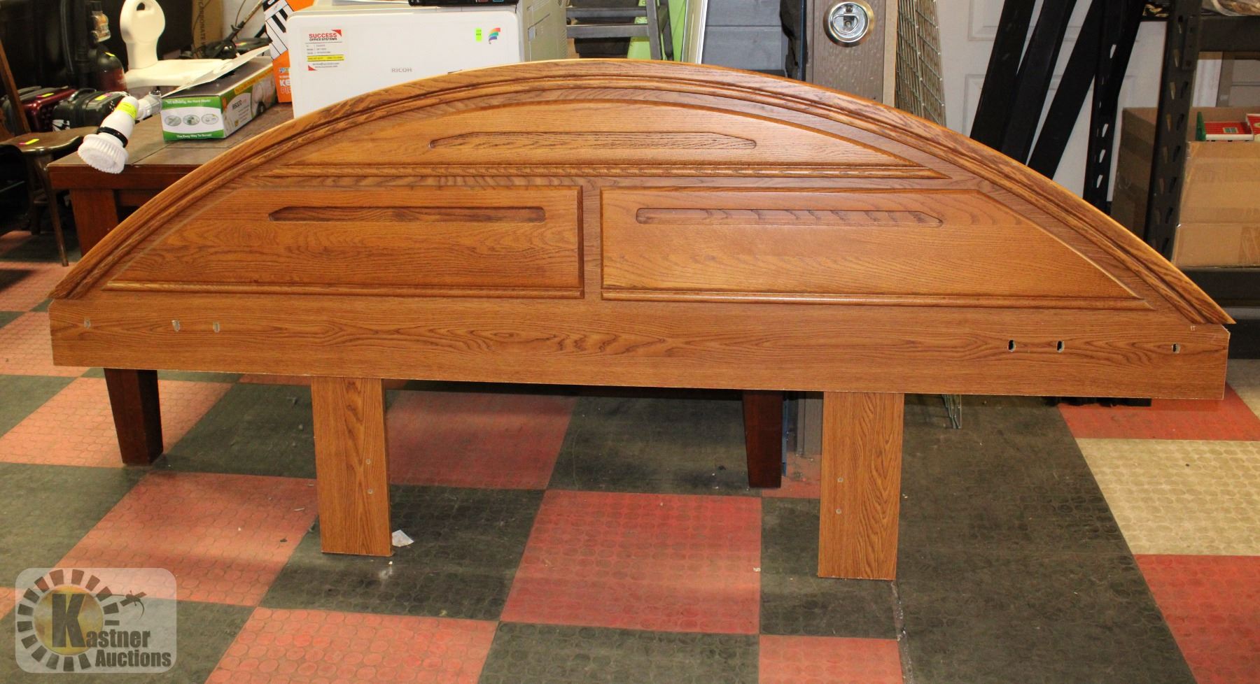 KING OAK HEADBOARD