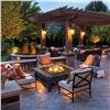 Image 2 : NEW GRAND PATIO OUTDOOR FIRE PIT, BLACK,