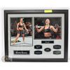 Image 1 : RONDA ROUSEY UFC FRAME 18 IN X 22 IN