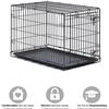 Image 1 : NEW AMAZON BASICS SINGLE DOOR DOG CRATE WITH