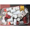 Image 1 : TUB OF VARIOUS OIL FILTERS