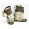 Image 1 : SOFT MOC MUKLUKS FUR TRIMMED LADIES SIZE 7