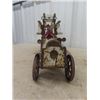 Image 3 : 1914 era Schieble Pressed Metal Firetruck with ladder and driver