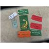 Image 1 : Oil Tags - McColl Frontenac - Texaco- BA- Texaco Farm Note Book