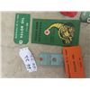 Image 3 : Oil Tags - McColl Frontenac - Texaco- BA- Texaco Farm Note Book