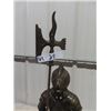 Image 3 : Cast Knight Statue - Good for Fireplace Decor 29.5" tall